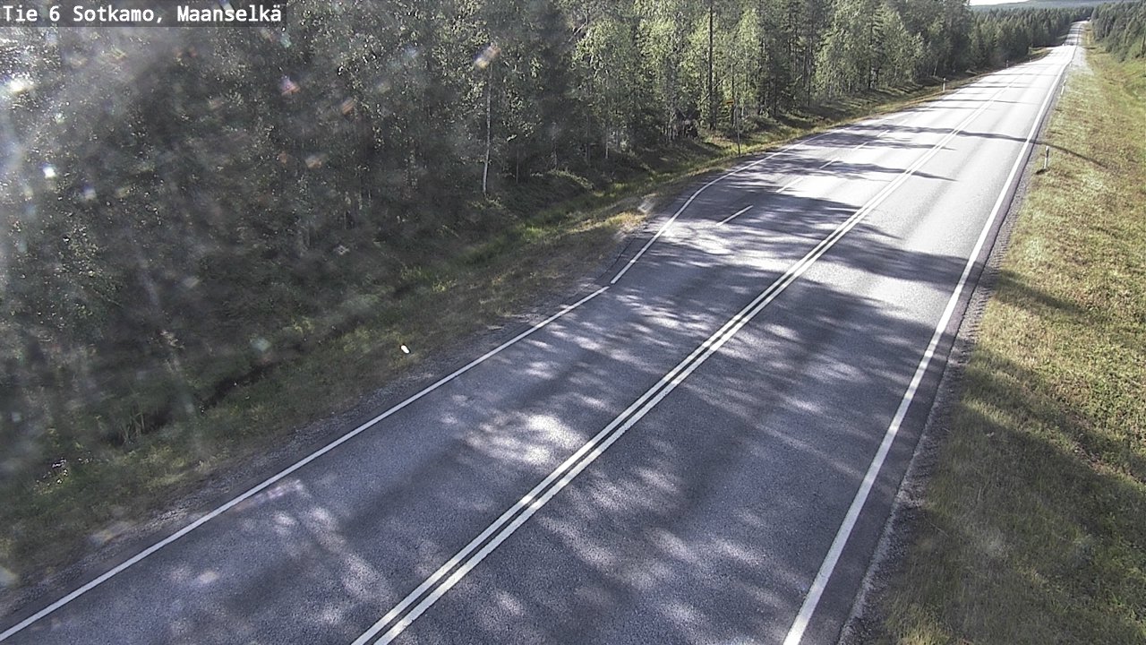 Kelikamerat Kuva Tie 6 Sotkamo, Maanselkä, Sotkamo, Kainuu