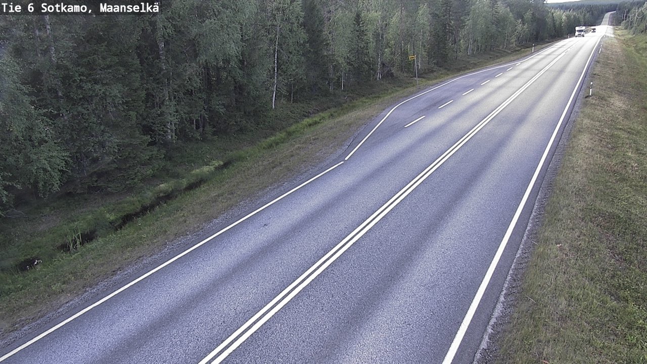 Kelikamerat Kuva Tie 6 Sotkamo, Maanselkä, Sotkamo, Kainuu