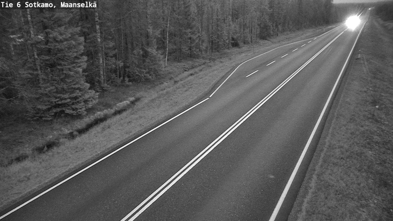 Kelikamerat Kuva Tie 6 Sotkamo, Maanselkä, Sotkamo, Kainuu