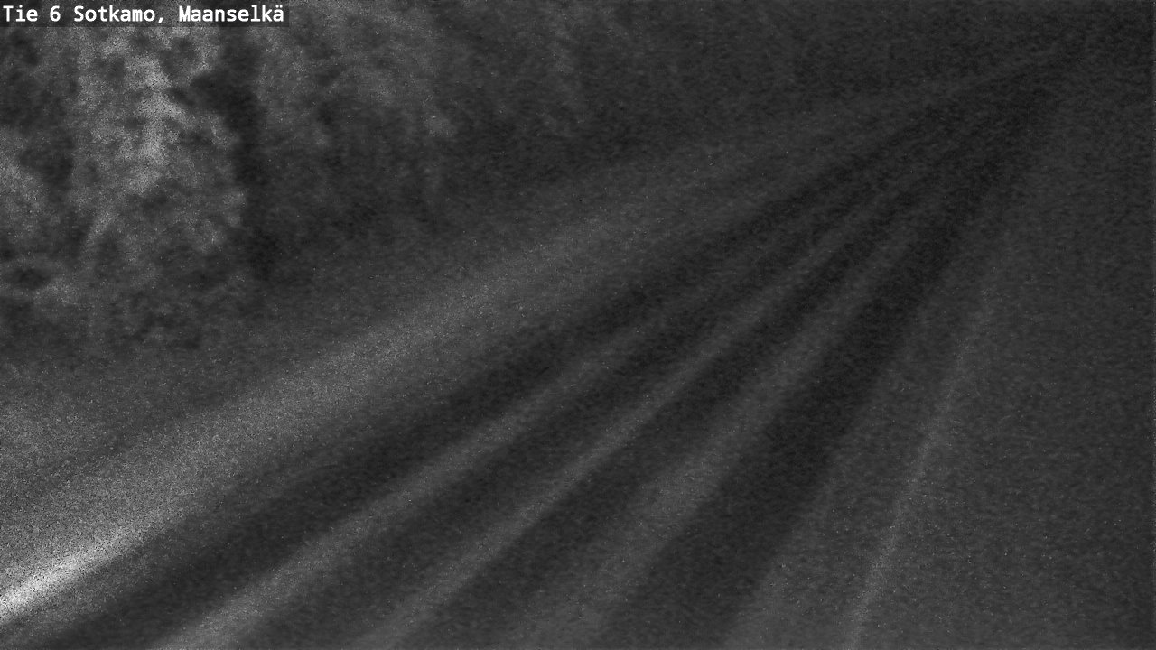 Weather Camera Image Väg 6 Sotkamo, Maanselkä, Sotkamo, Kainuu
