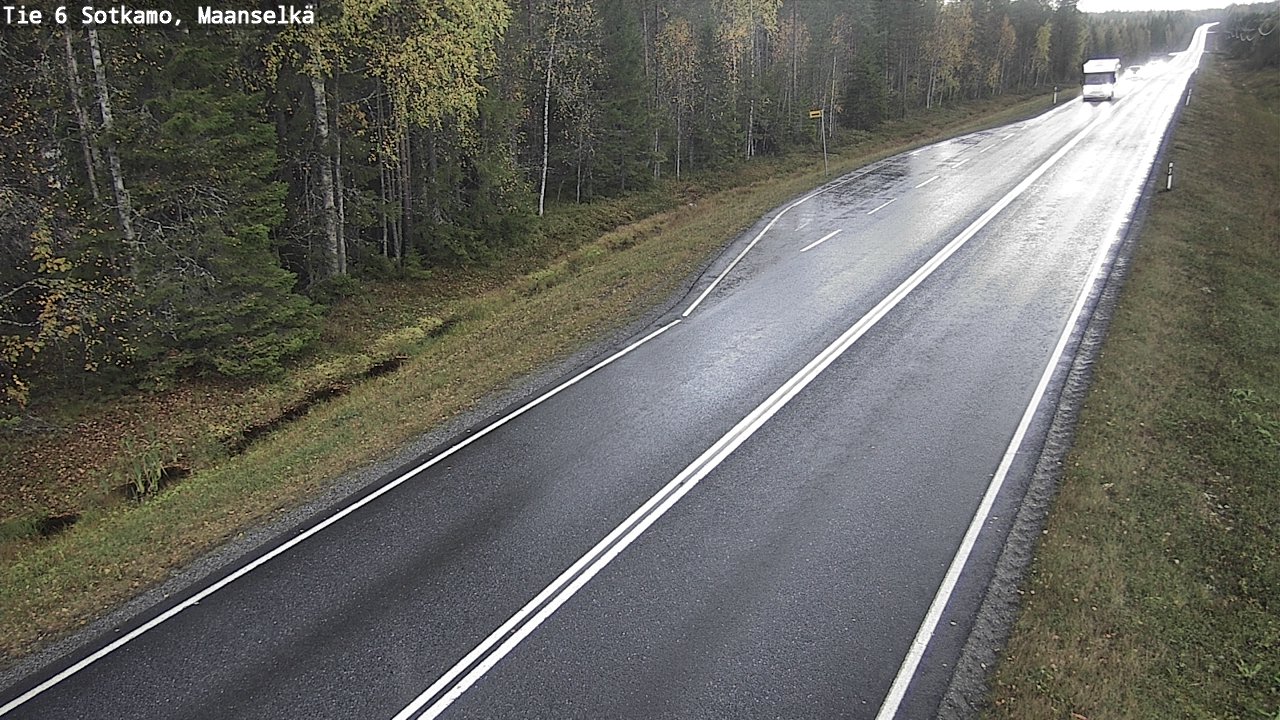 Kelikamerat Kuva Tie 6 Sotkamo, Maanselkä, Sotkamo, Kainuu