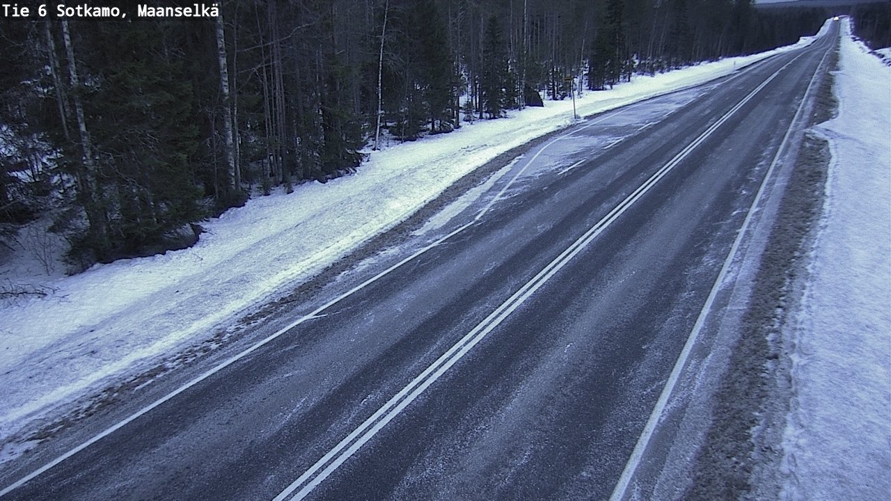 Kelikamerat Kuva Tie 6 Sotkamo, Maanselkä, Sotkamo, Kainuu