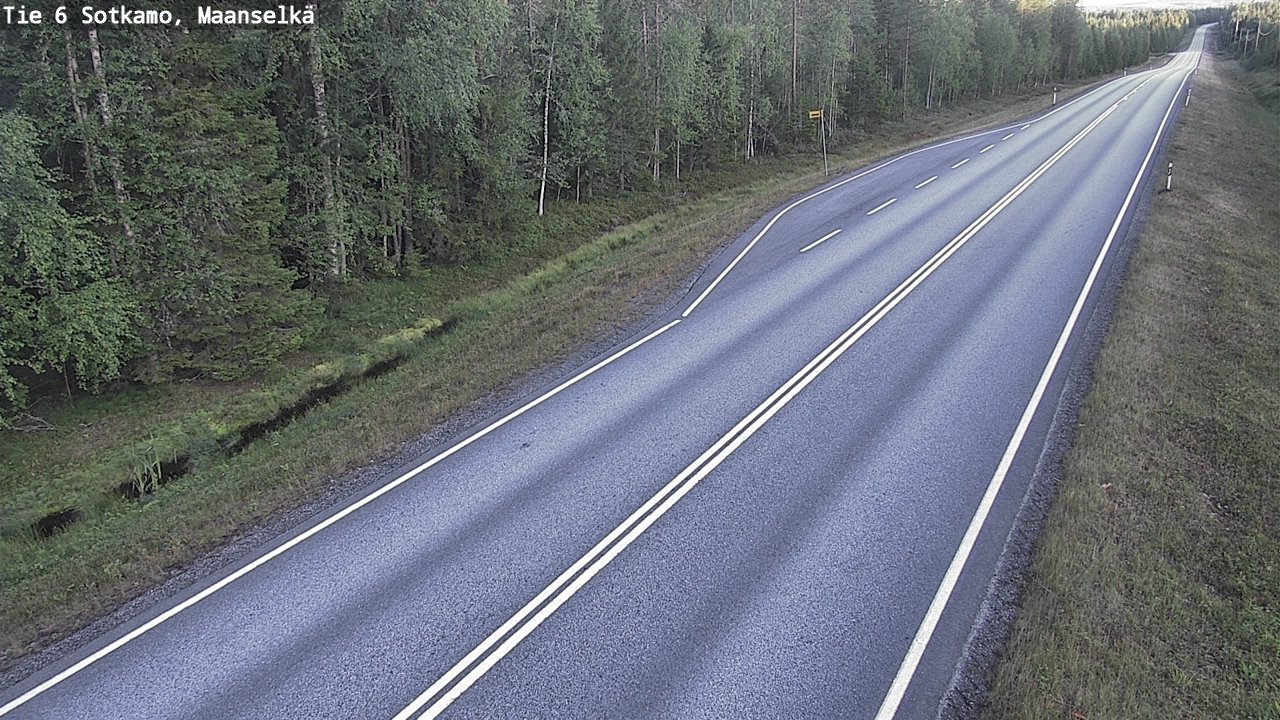 Kelikamerat Kuva Tie 6 Sotkamo, Maanselkä, Sotkamo, Kainuu