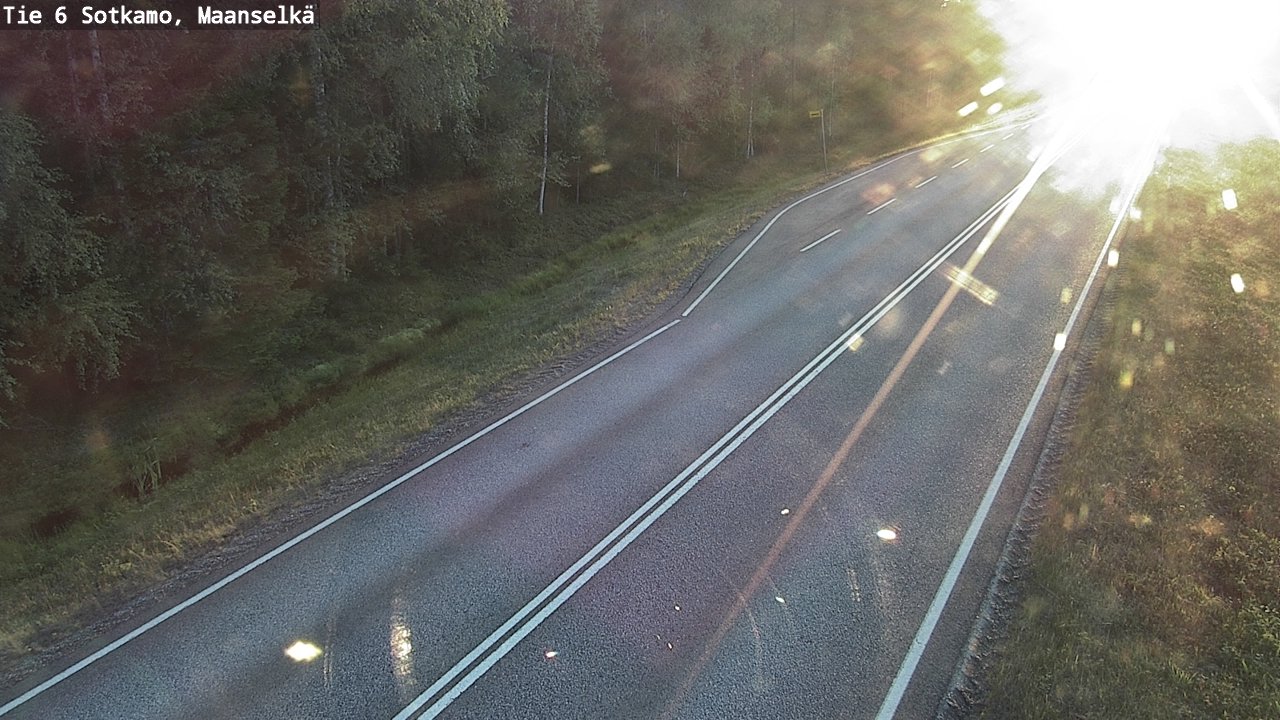 Kelikamerat Kuva Tie 6 Sotkamo, Maanselkä, Sotkamo, Kainuu