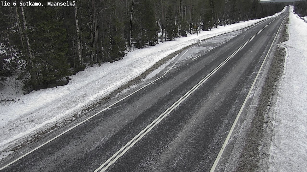 Kelikamerat Kuva Tie 6 Sotkamo, Maanselkä, Sotkamo, Kainuu