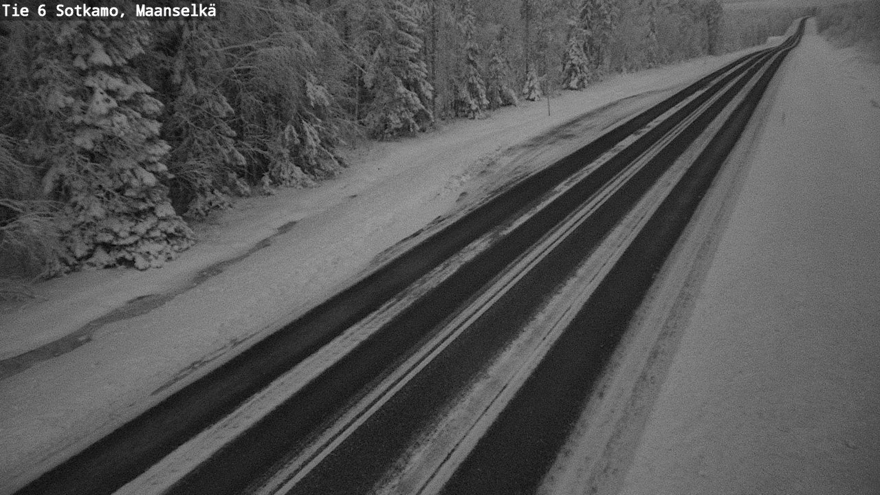 Kelikamerat Kuva Tie 6 Sotkamo, Maanselkä, Sotkamo, Kainuu