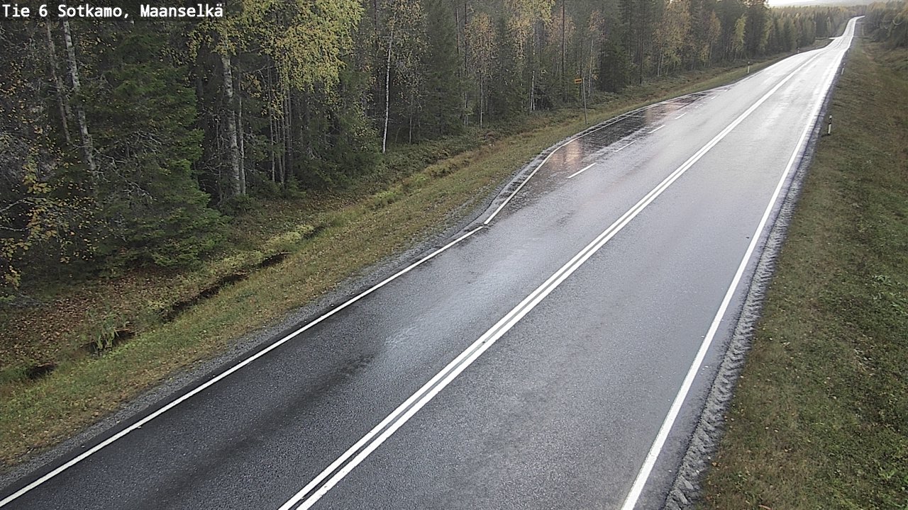 Kelikamerat Kuva Tie 6 Sotkamo, Maanselkä, Sotkamo, Kainuu