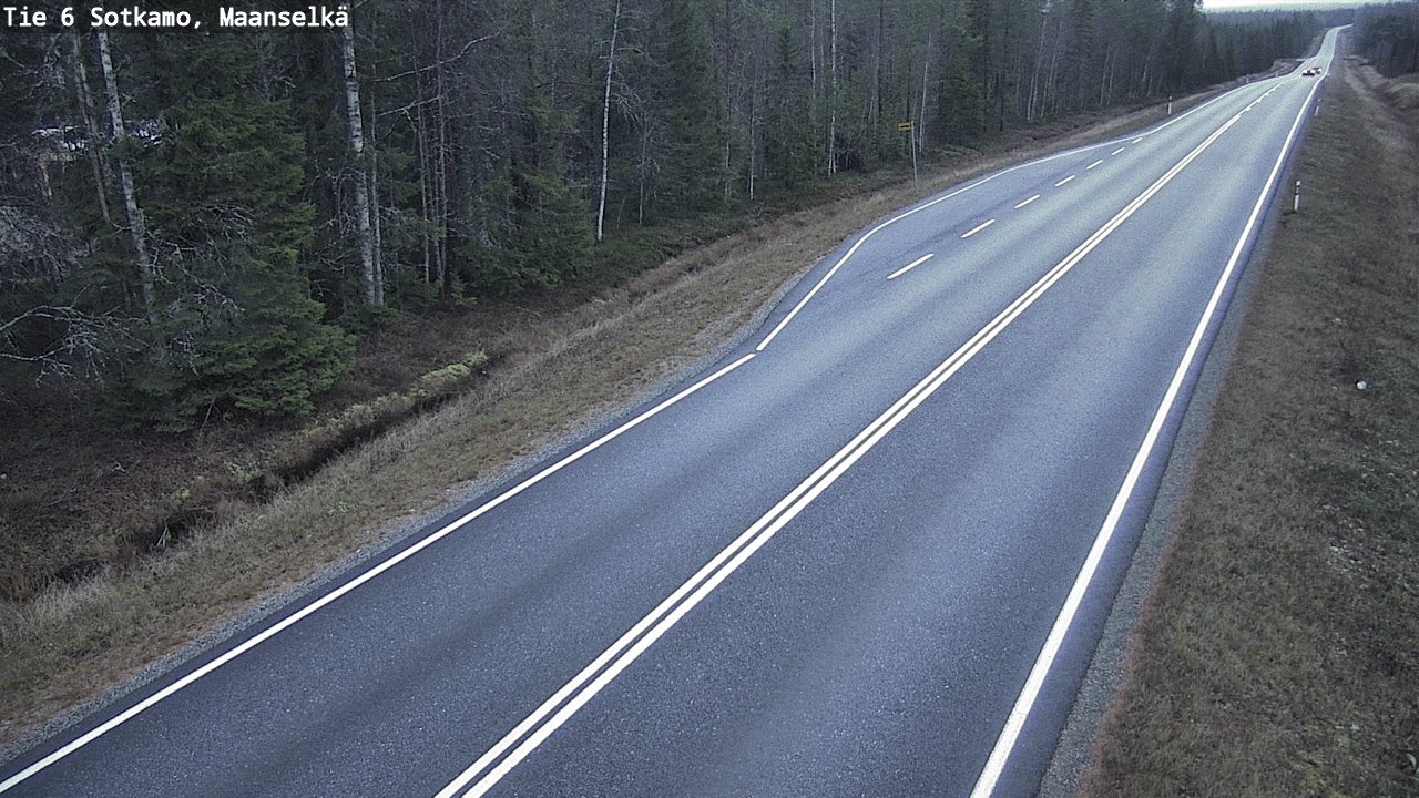 Kelikamerat Kuva Tie 6 Sotkamo, Maanselkä, Sotkamo, Kainuu