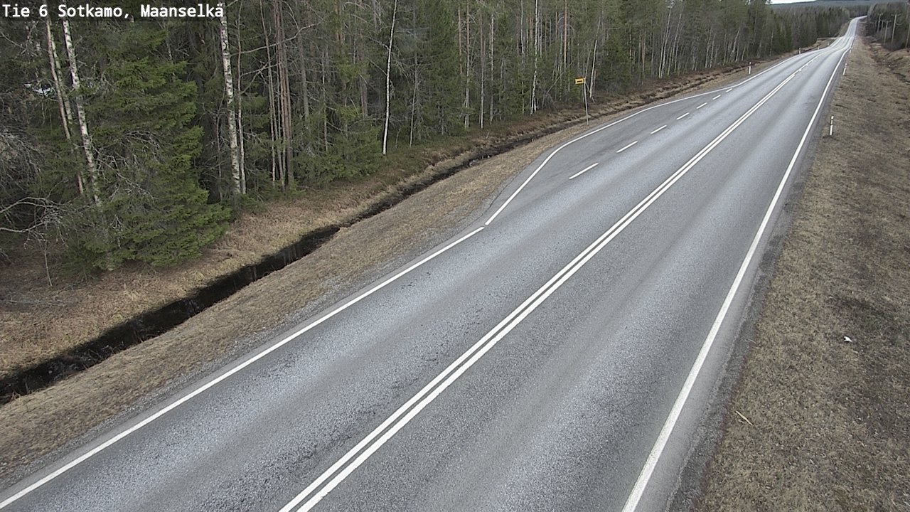 Kelikamerat Kuva Tie 6 Sotkamo, Maanselkä, Sotkamo, Kainuu