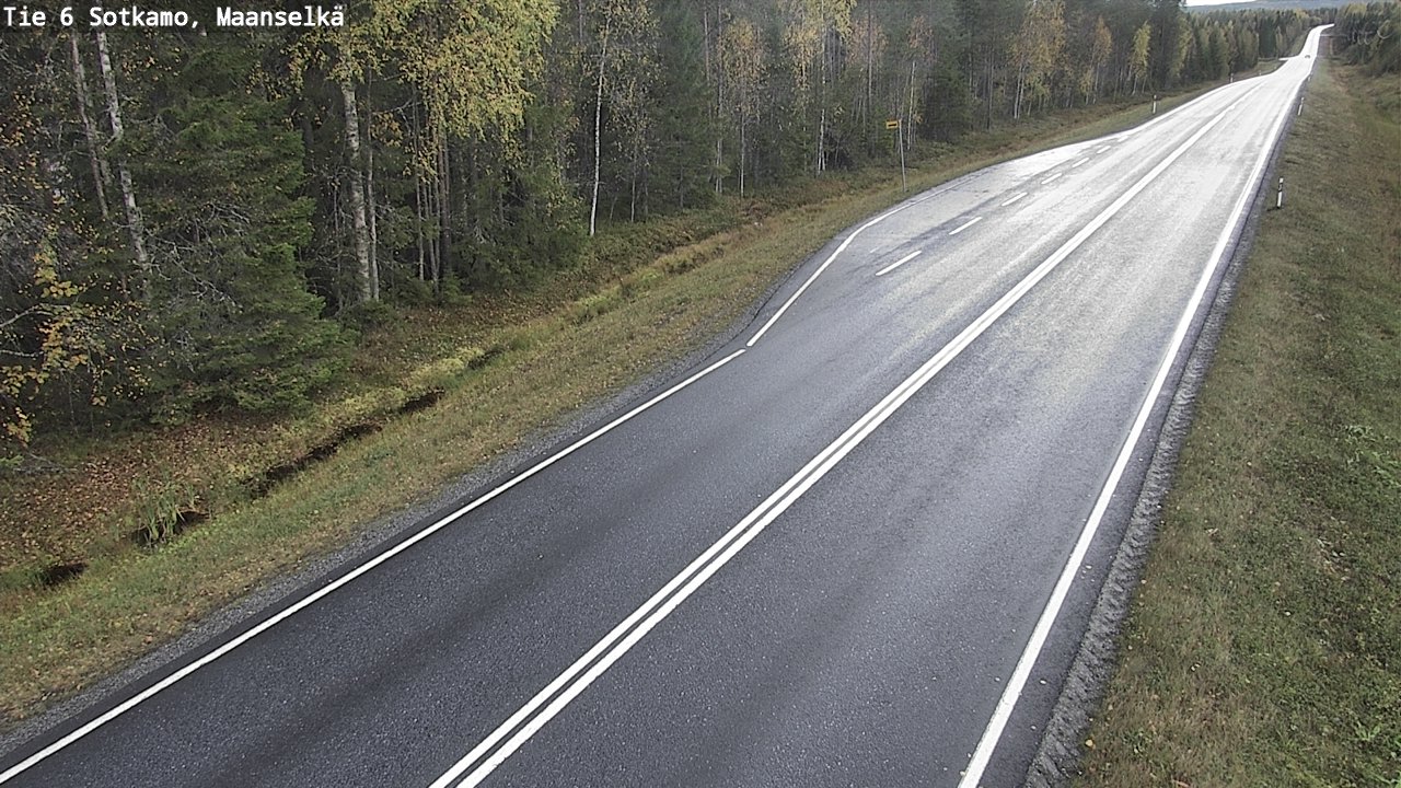Kelikamerat Kuva Tie 6 Sotkamo, Maanselkä, Sotkamo, Kainuu