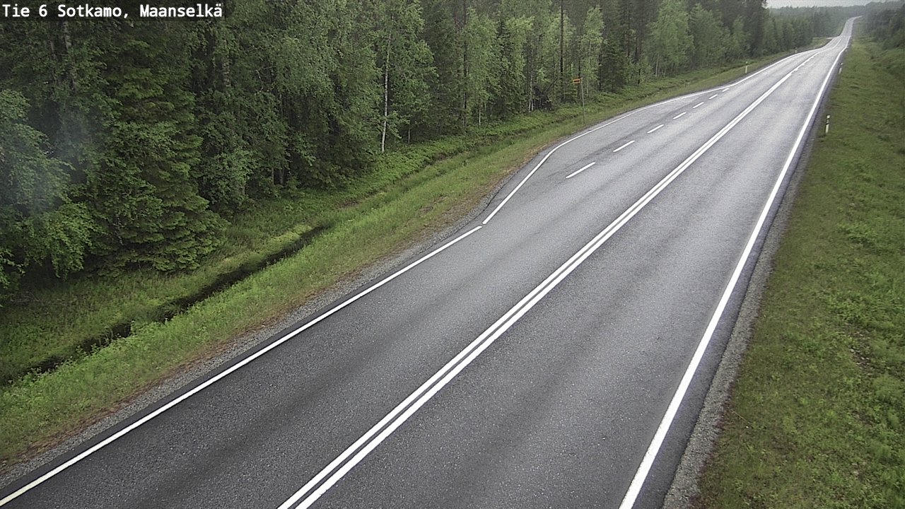 Kelikamerat Kuva Tie 6 Sotkamo, Maanselkä, Sotkamo, Kainuu