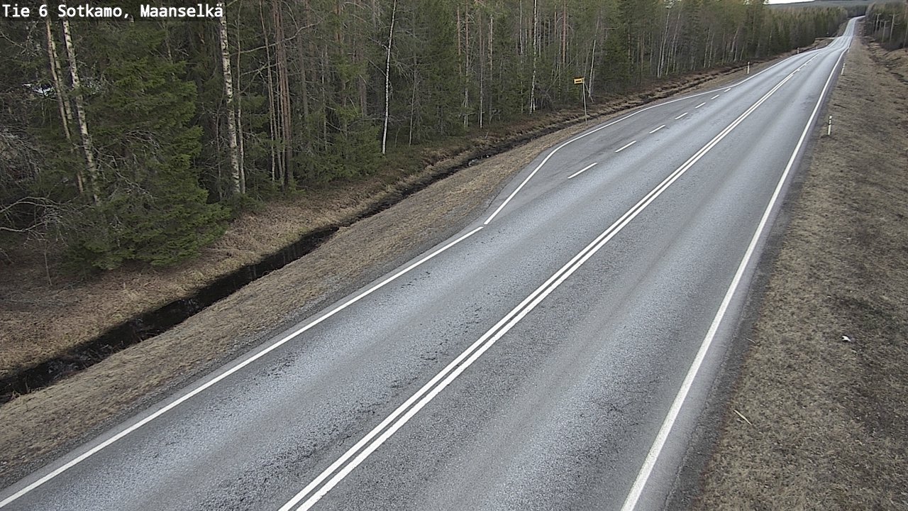 Kelikamerat Kuva Tie 6 Sotkamo, Maanselkä, Sotkamo, Kainuu