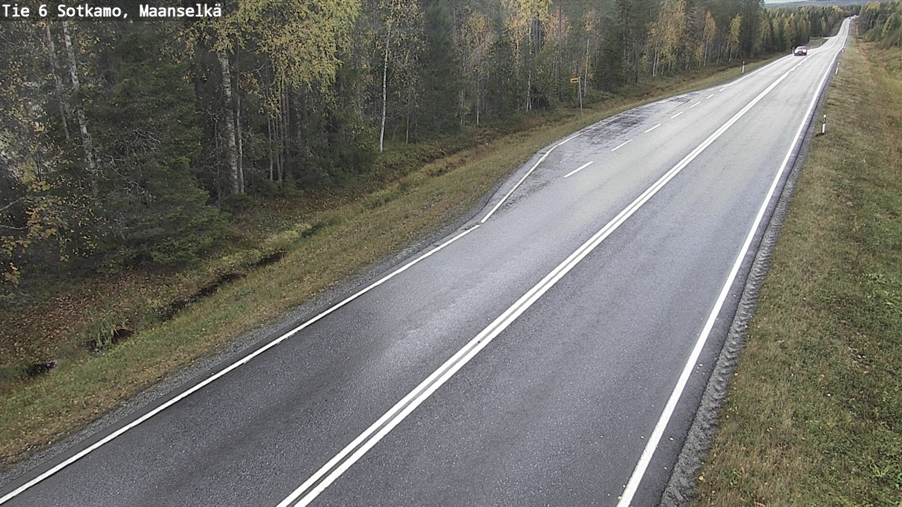 Kelikamerat Kuva Tie 6 Sotkamo, Maanselkä, Sotkamo, Kainuu