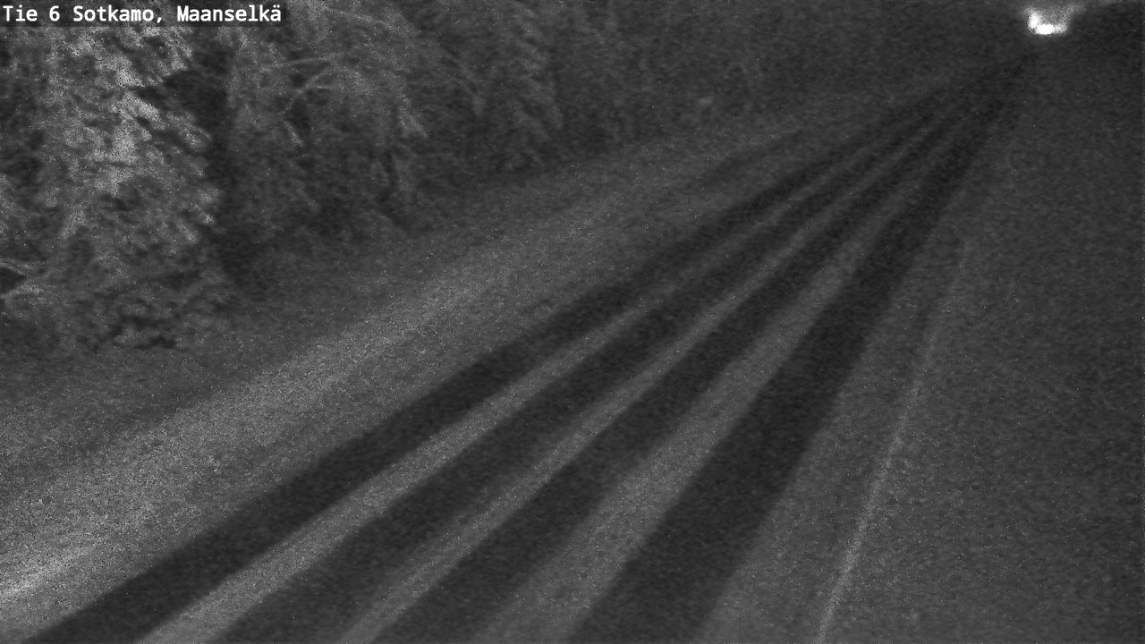 Weather Camera Image Väg 6 Sotkamo, Maanselkä, Sotkamo, Kainuu