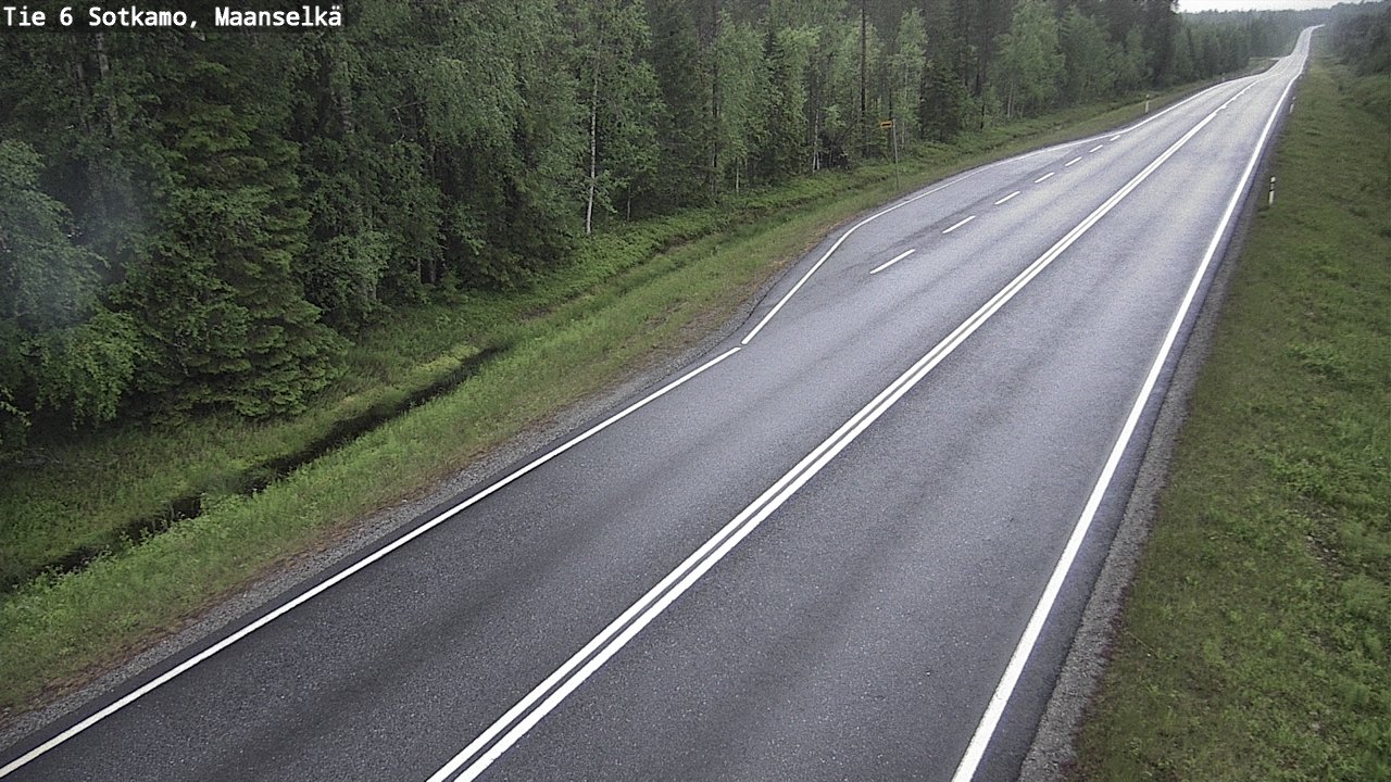 Kelikamerat Kuva Tie 6 Sotkamo, Maanselkä, Sotkamo, Kainuu