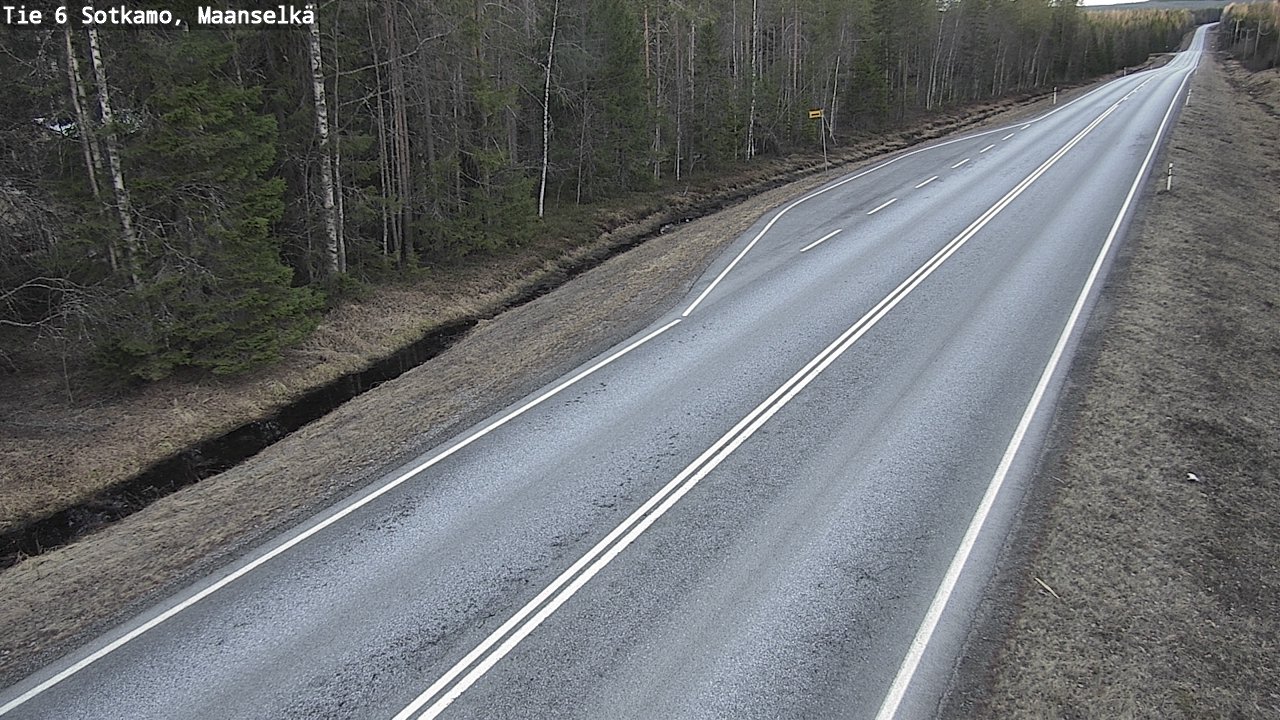 Kelikamerat Kuva Tie 6 Sotkamo, Maanselkä, Sotkamo, Kainuu
