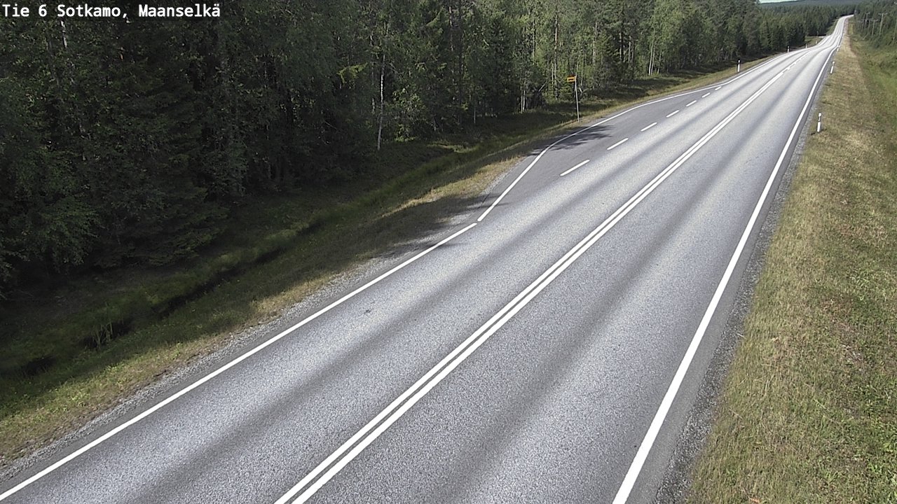 Kelikamerat Kuva Tie 6 Sotkamo, Maanselkä, Sotkamo, Kainuu