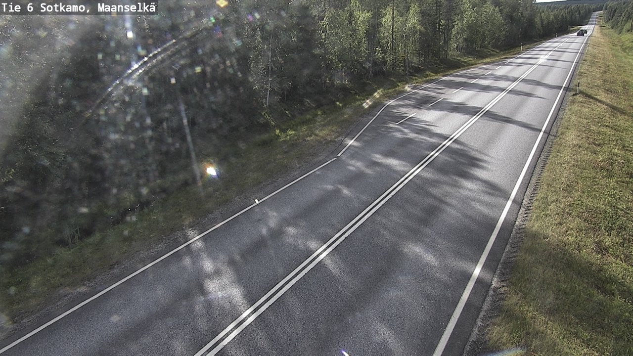 Kelikamerat Kuva Tie 6 Sotkamo, Maanselkä, Sotkamo, Kainuu