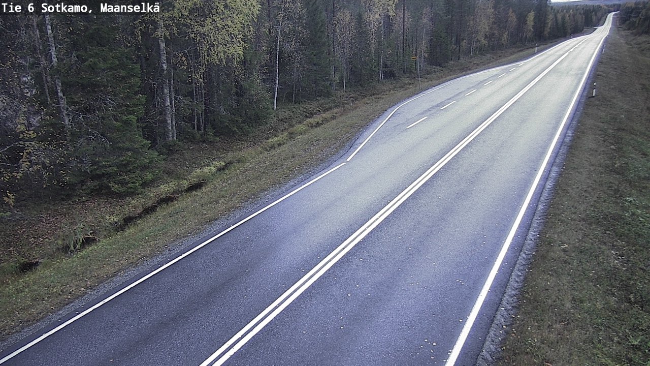 Kelikamerat Kuva Tie 6 Sotkamo, Maanselkä, Sotkamo, Kainuu