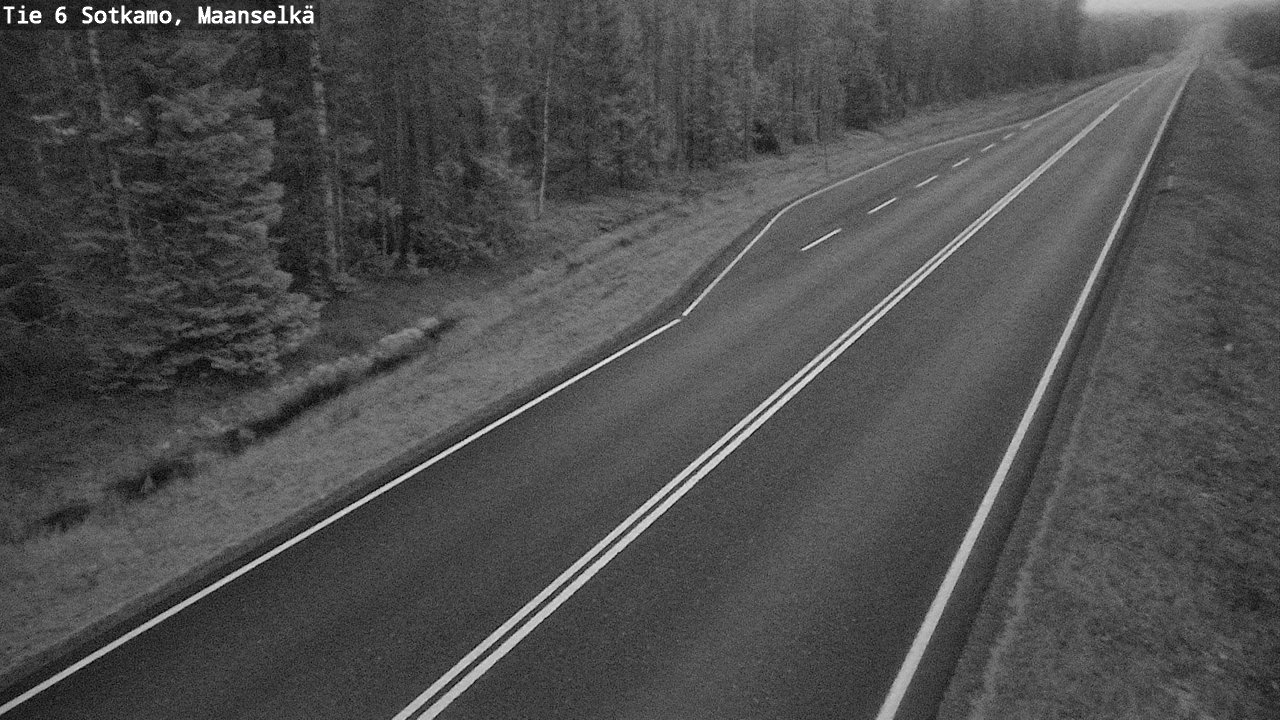 Kelikamerat Kuva Tie 6 Sotkamo, Maanselkä, Sotkamo, Kainuu