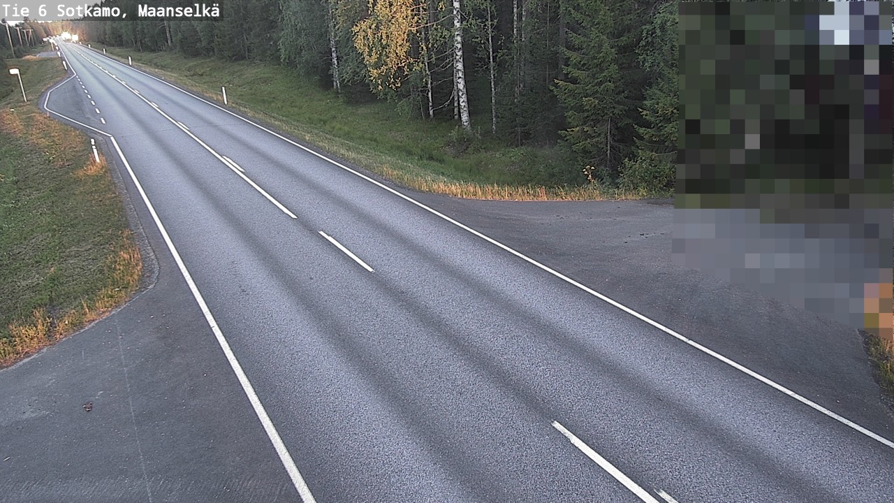 Kelikamerat Kuva Tie 6 Sotkamo, Maanselkä, Sotkamo, Kainuu