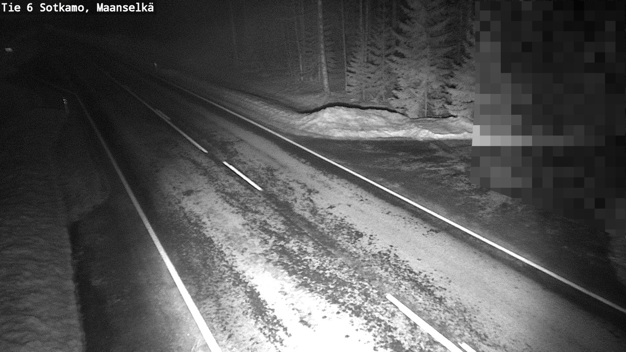 Kelikamerat Kuva Tie 6 Sotkamo, Maanselkä, Sotkamo, Kainuu