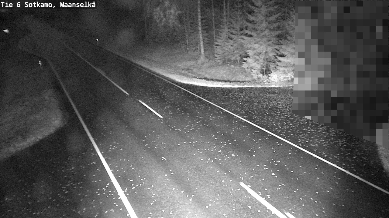 Kelikamerat Kuva Tie 6 Sotkamo, Maanselkä, Sotkamo, Kainuu