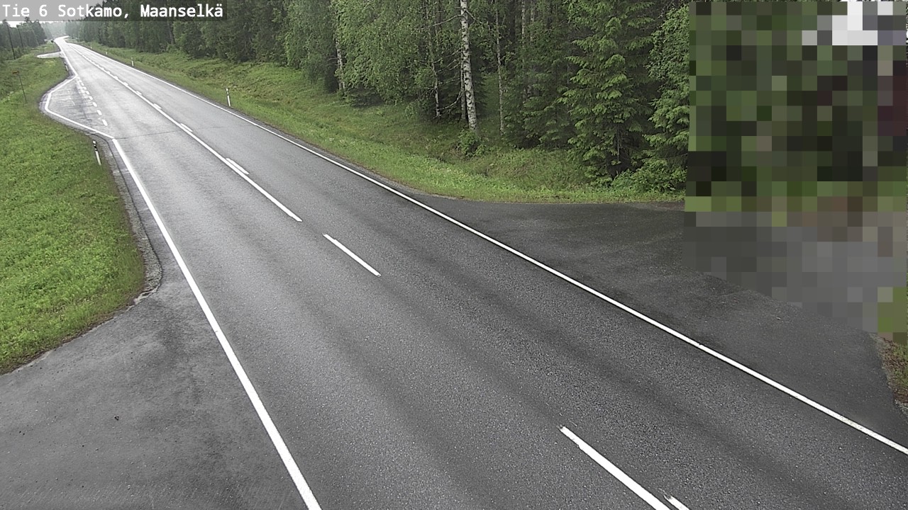 Kelikamerat Kuva Tie 6 Sotkamo, Maanselkä, Sotkamo, Kainuu