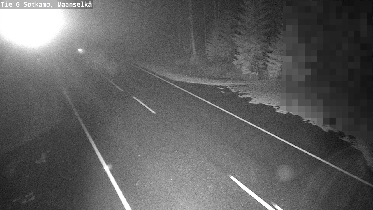 Kelikamerat Kuva Tie 6 Sotkamo, Maanselkä, Sotkamo, Kainuu