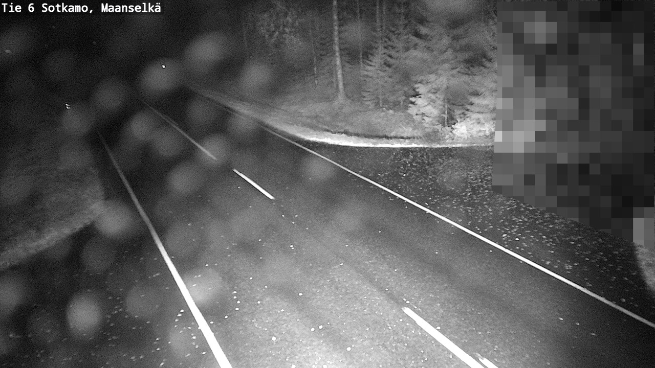 Kelikamerat Kuva Tie 6 Sotkamo, Maanselkä, Sotkamo, Kainuu