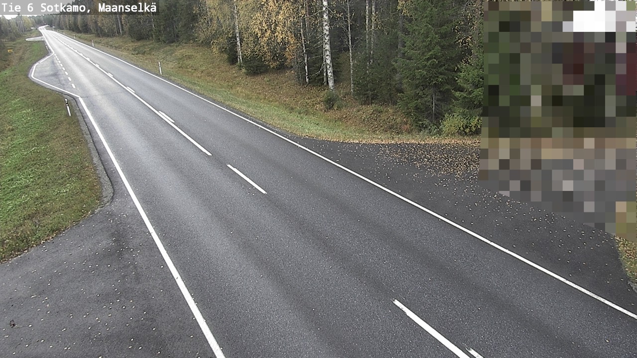 Kelikamerat Kuva Tie 6 Sotkamo, Maanselkä, Sotkamo, Kainuu