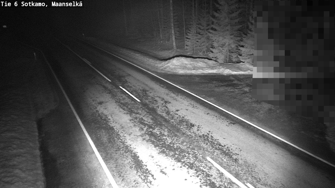 Kelikamerat Kuva Tie 6 Sotkamo, Maanselkä, Sotkamo, Kainuu