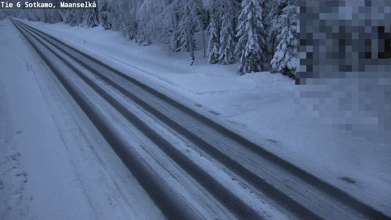 Kelikamerat Kuva Tie 6 Sotkamo, Maanselkä, Sotkamo, Kainuu