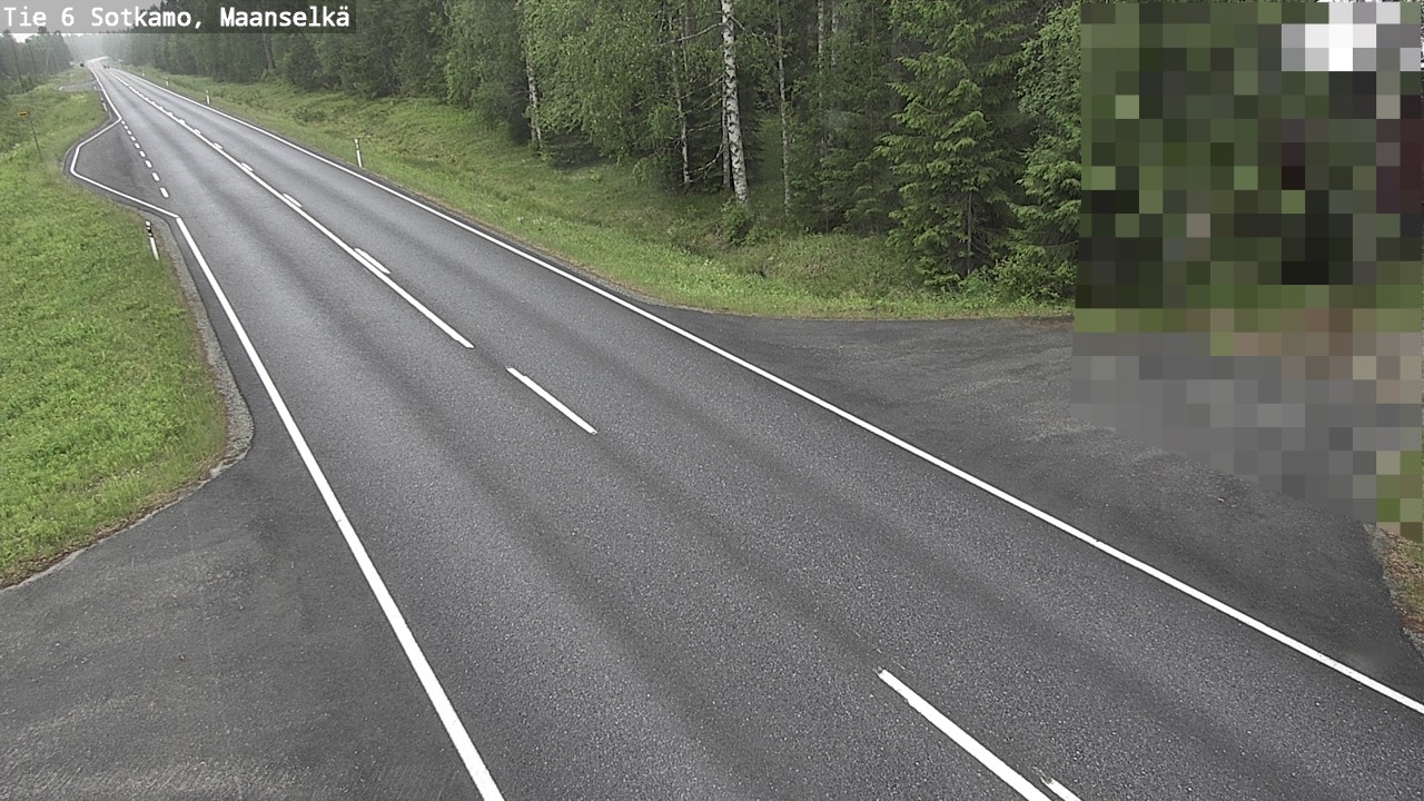 Kelikamerat Kuva Tie 6 Sotkamo, Maanselkä, Sotkamo, Kainuu