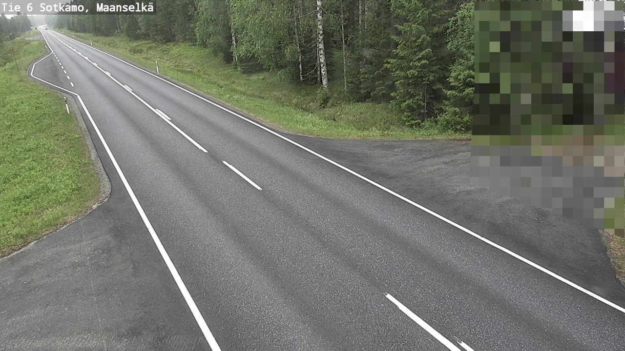 Kelikamerat Kuva Tie 6 Sotkamo, Maanselkä, Sotkamo, Kainuu
