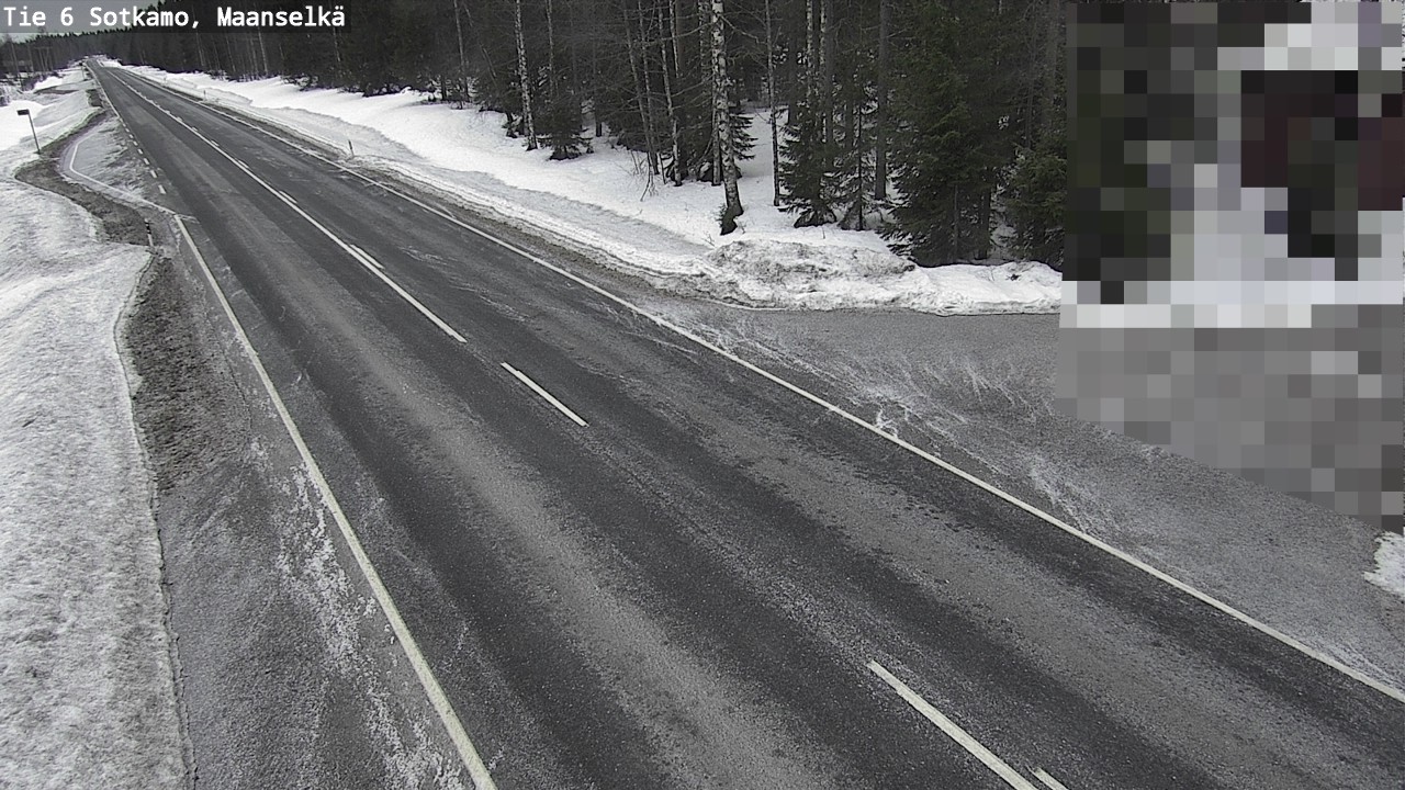 Kelikamerat Kuva Tie 6 Sotkamo, Maanselkä, Sotkamo, Kainuu