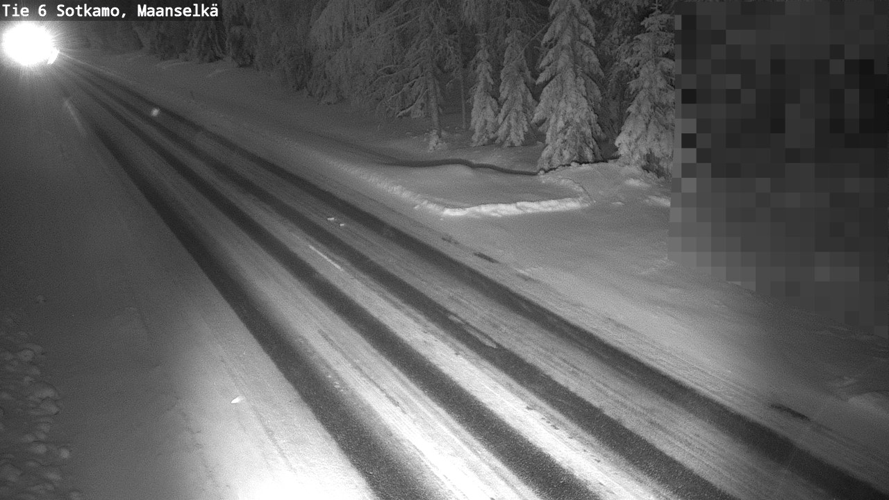 Kelikamerat Kuva Tie 6 Sotkamo, Maanselkä, Sotkamo, Kainuu