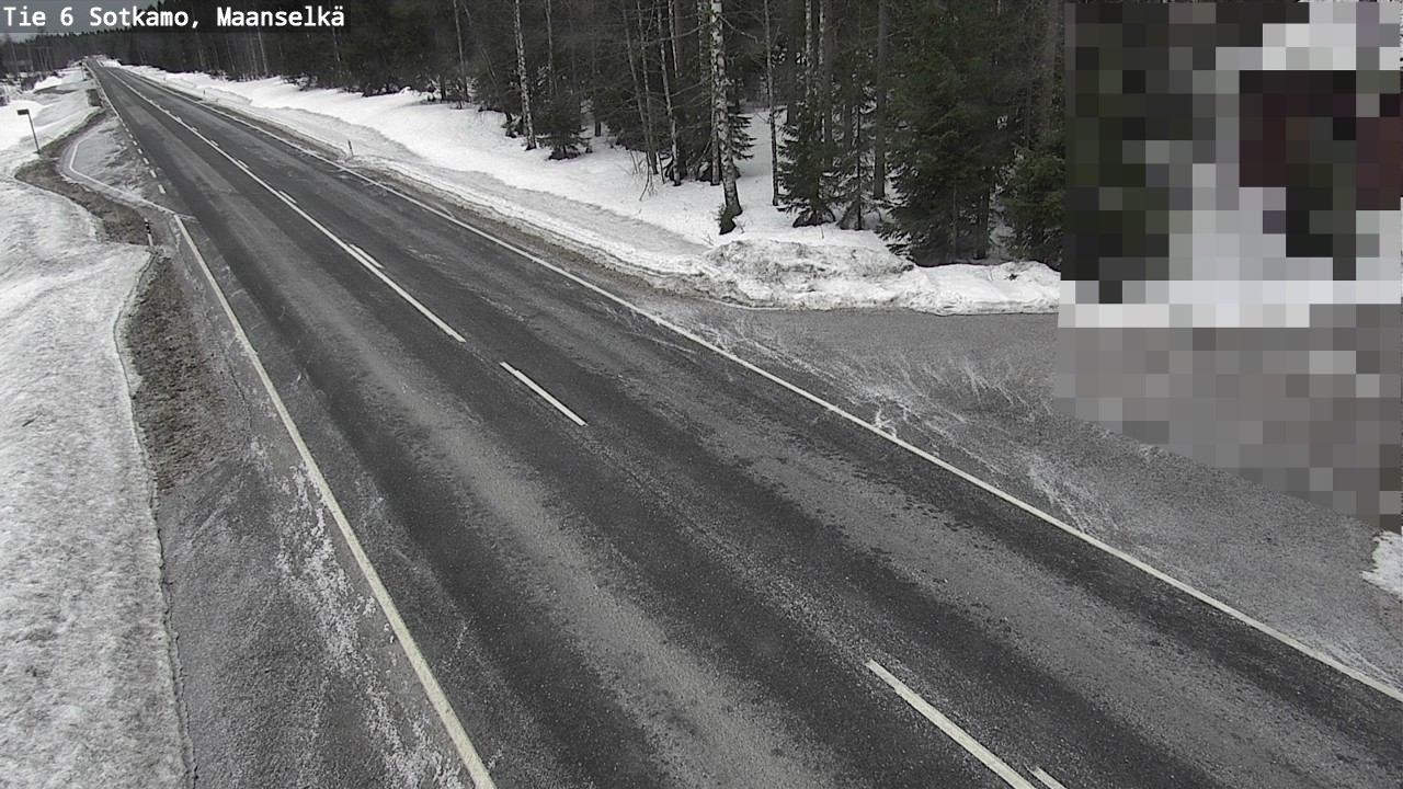 Kelikamerat Kuva Tie 6 Sotkamo, Maanselkä, Sotkamo, Kainuu