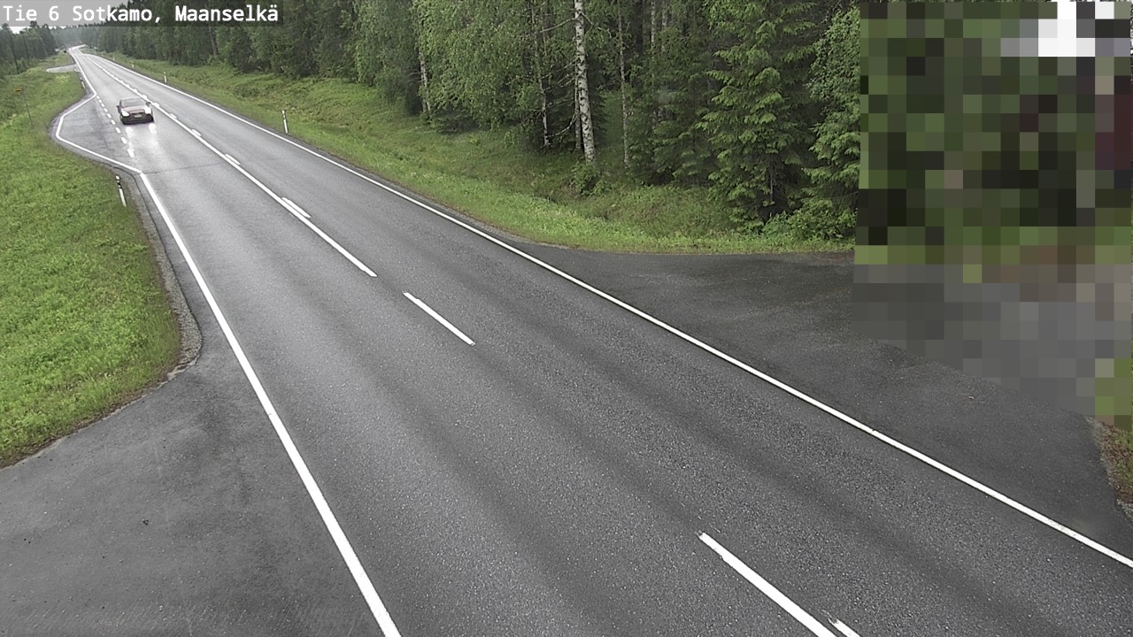 Weather Camera Image Road 6 Sotkamo, Maanselkä, Sotkamo, Kainuu