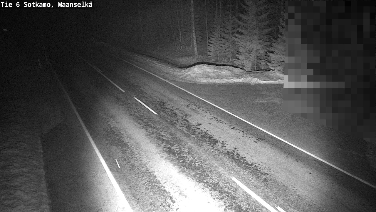 Kelikamerat Kuva Tie 6 Sotkamo, Maanselkä, Sotkamo, Kainuu