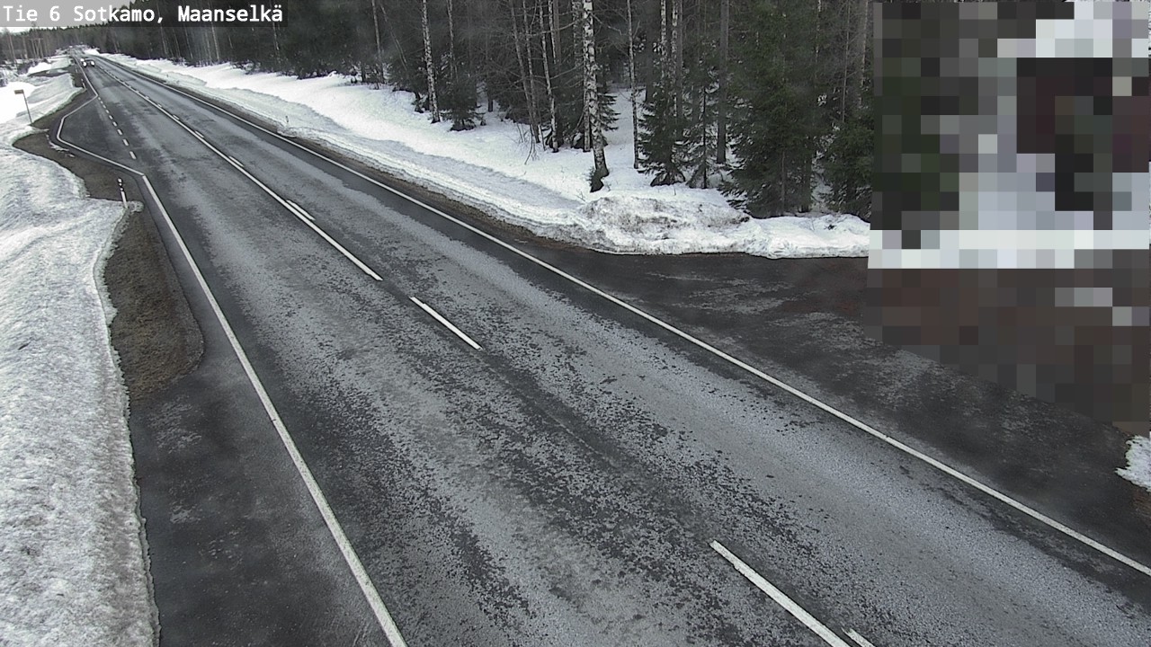 Kelikamerat Kuva Tie 6 Sotkamo, Maanselkä, Sotkamo, Kainuu