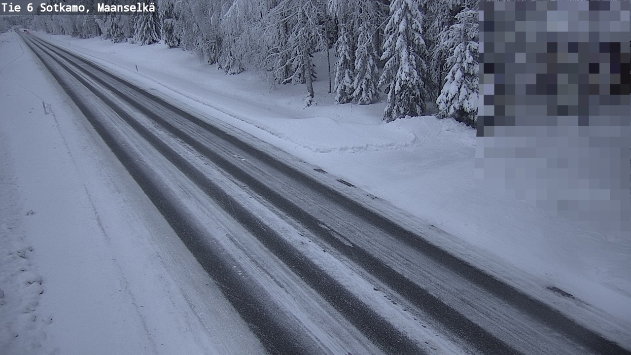 Kelikamerat Kuva Tie 6 Sotkamo, Maanselkä, Sotkamo, Kainuu