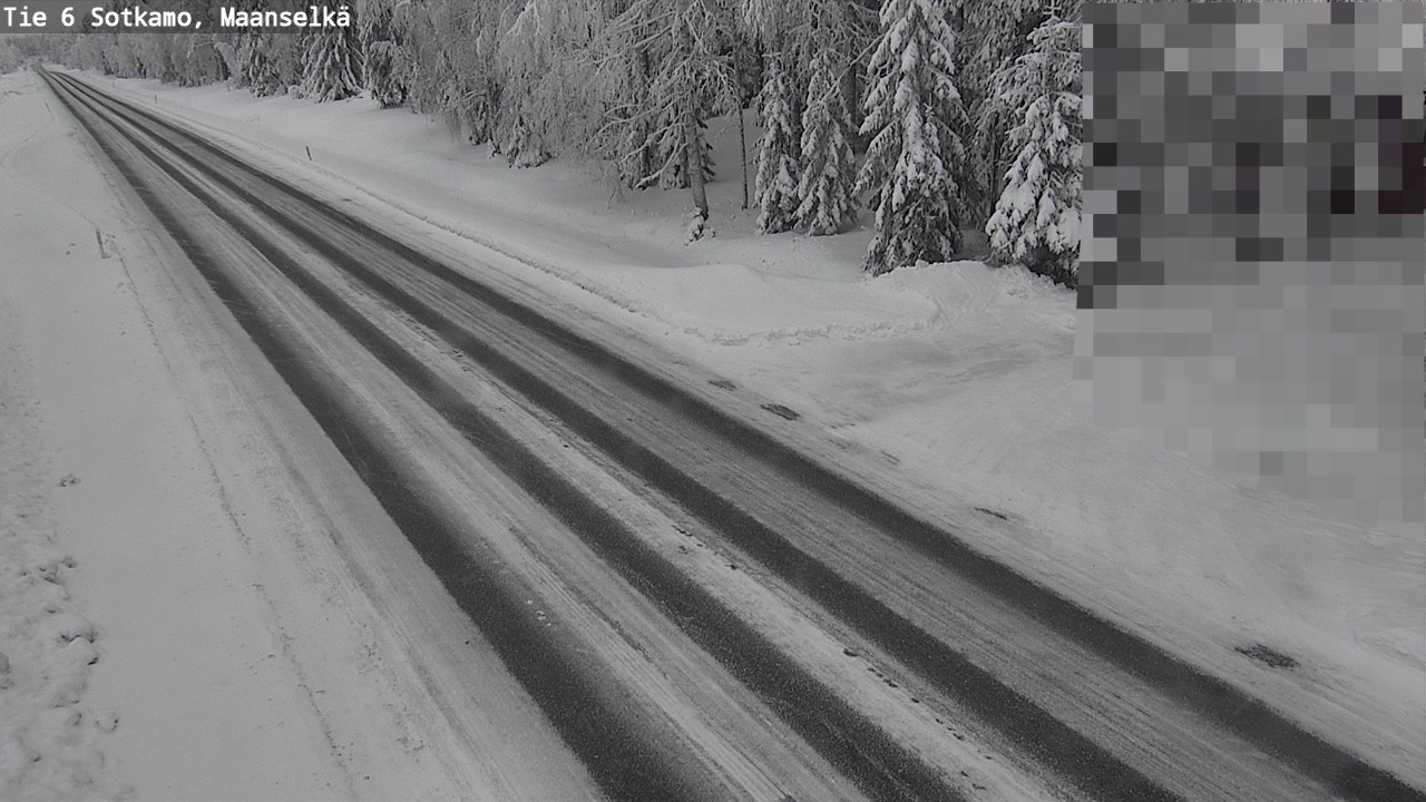 Kelikamerat Kuva Tie 6 Sotkamo, Maanselkä, Sotkamo, Kainuu