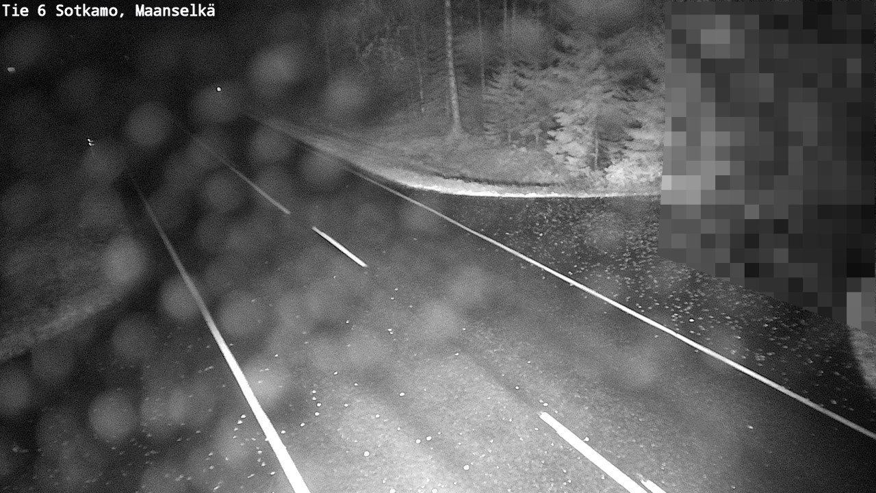 Kelikamerat Kuva Tie 6 Sotkamo, Maanselkä, Sotkamo, Kainuu