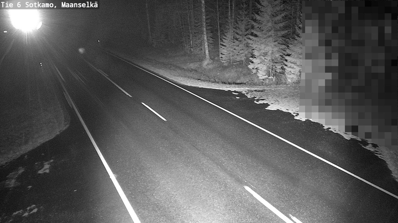 Kelikamerat Kuva Tie 6 Sotkamo, Maanselkä, Sotkamo, Kainuu