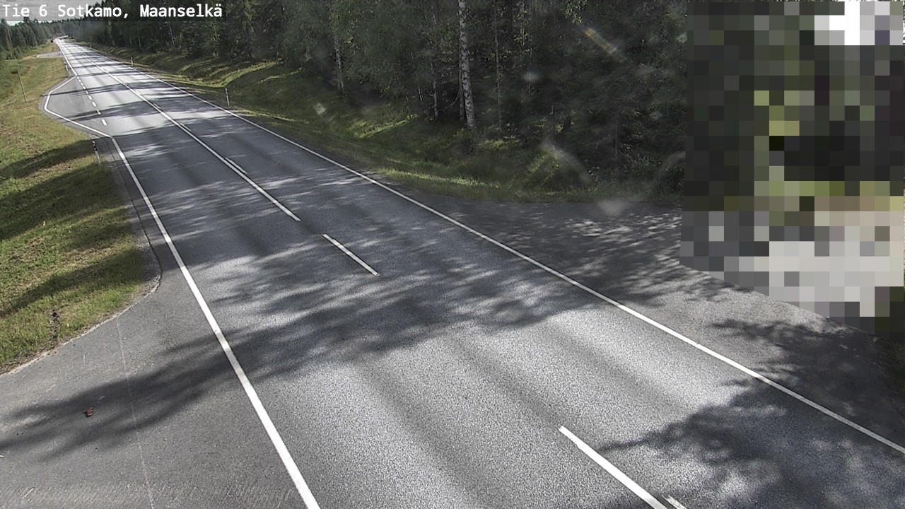 Kelikamerat Kuva Tie 6 Sotkamo, Maanselkä, Sotkamo, Kainuu