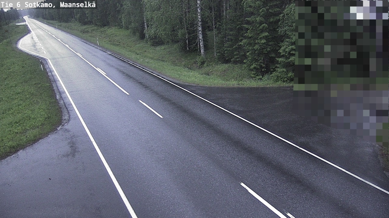Kelikamerat Kuva Tie 6 Sotkamo, Maanselkä, Sotkamo, Kainuu