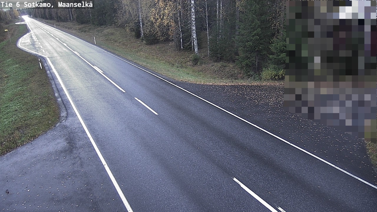 Kelikamerat Kuva Tie 6 Sotkamo, Maanselkä, Sotkamo, Kainuu