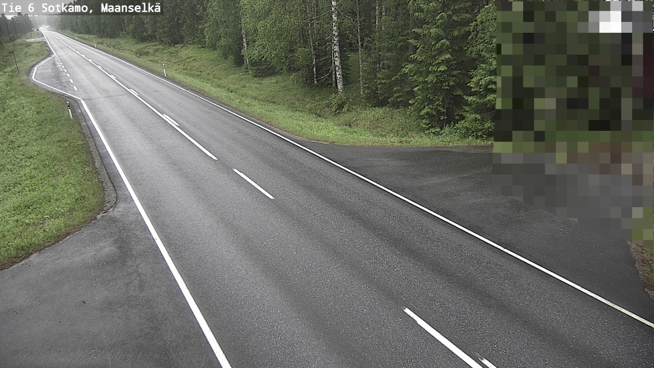 Kelikamerat Kuva Tie 6 Sotkamo, Maanselkä, Sotkamo, Kainuu