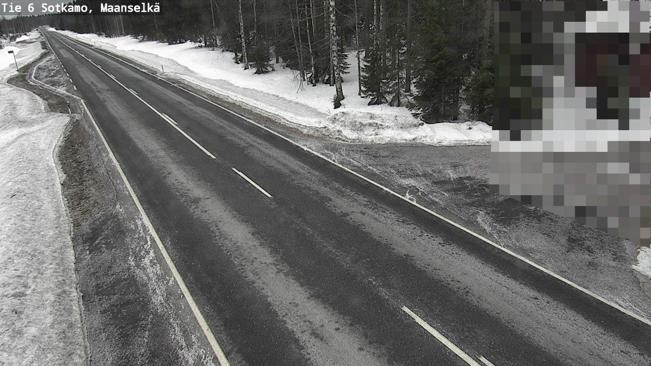 Kelikamerat Kuva Tie 6 Sotkamo, Maanselkä, Sotkamo, Kainuu